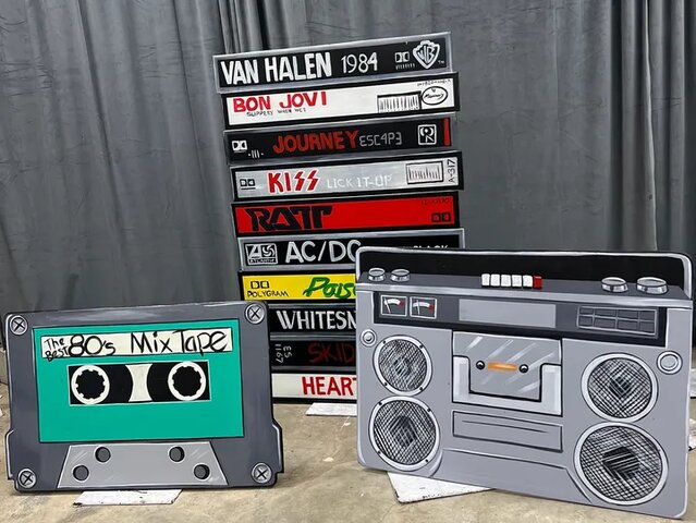 Eighties Props