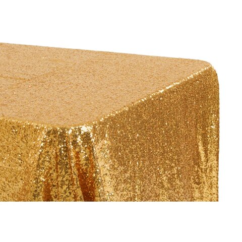 90x156 Gold Sequins