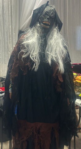GRAY MASK COSTUME