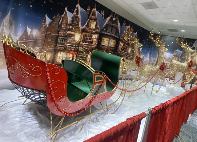 Reindeer Lg With Sled