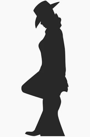 Cowgirl Silhouette