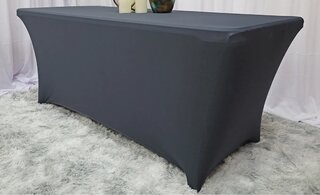 90x156 Gray Spandex