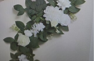 2ft Garland White