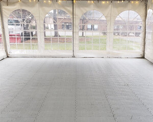Tent Flooring Gray By Square Ft