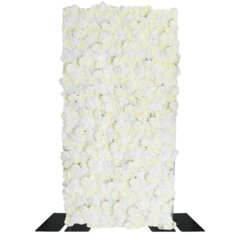 Flower Wall 10x10 White