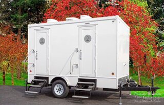 2 Station Portable Restroom