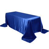 90x132 Satin Royal Blue