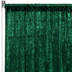 Velvet Emerald Green 14ft x53 Curtains