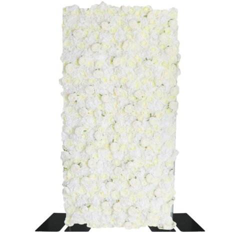 Flower Wall 10x10 White