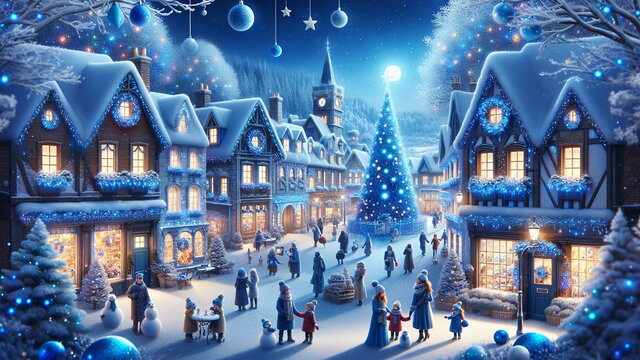 BD-Winter In The Village