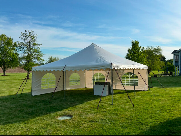 20x20 Pole tent