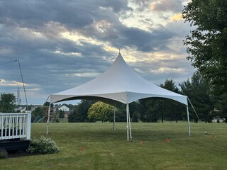 20x20 High peak frame tent