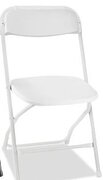 White Folding Chair