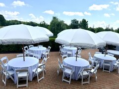Tents, Tables, and Chairs