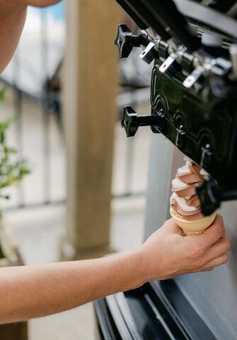 Soft Serve Ice Cream Machine (2 Flavors and Swirl)