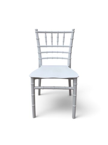 White Resin Kids' Chair and Table Package 12 chairs, 2 tables