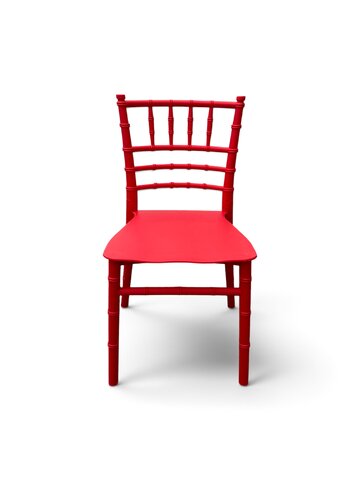 Red Resin Kids' Chair and Table Package 12 chairs, 2 tables