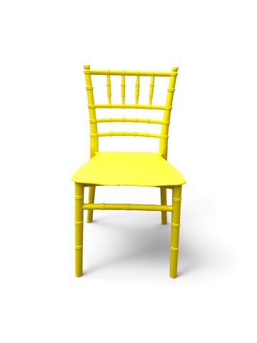 Sunshine Yellow Kids' Chair and Table Package 12 chairs, 2 tables