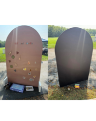 Magnet and Chalkboard Activity Arch Set