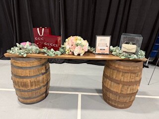 Bourbon Barrel Table