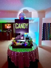 Custom Tabletop Serving Display with Containers