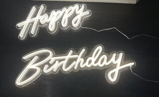 Happy Birthday Neon Sign 20