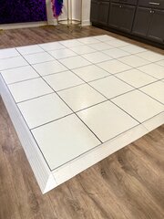 White Dance Floor 9-ft x 9-ft