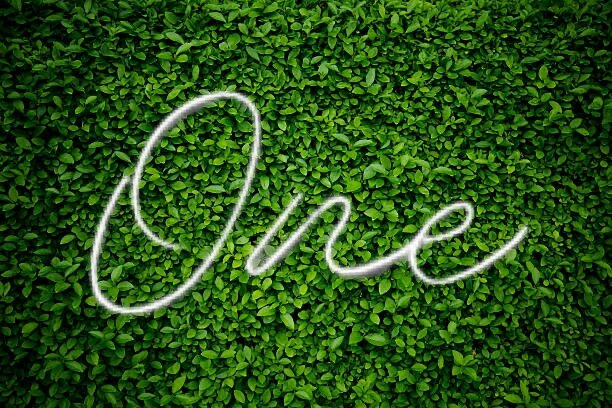 'One' - Neon Sign 