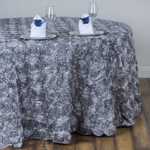 Round Rosette Tablecloth 126