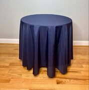 90" Polyester Tablecloth for 30" Cocktail Table