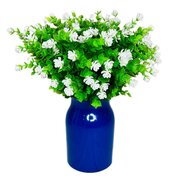 8" Tall Cobalt Blue Vase Centerpiece