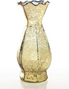 Gold Mercury Glass Vase