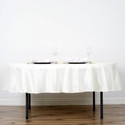 90" Polyester Tablecloth for 36" Round Table 