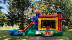 Combo Slide and Bounce "Castle" 28'L x 15'W 