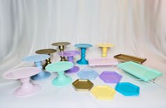 Pastel Trays - Plastic
