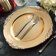 Charger Plates - Gold Leaf