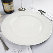 Charger Plates - White