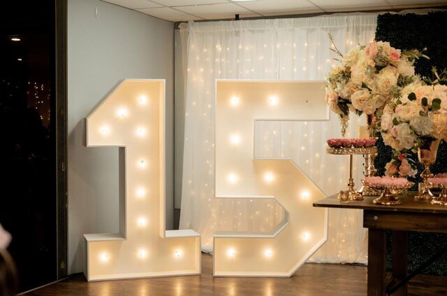 5' Marquee Numbers 0 to 9 