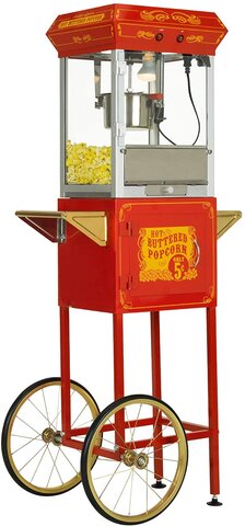 Popcorn Machine with Cart