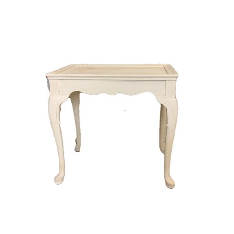Accent Table Chalk Ivory 24