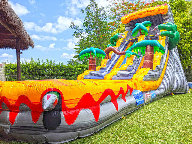 19ft Jurassic Waterslide (S37)