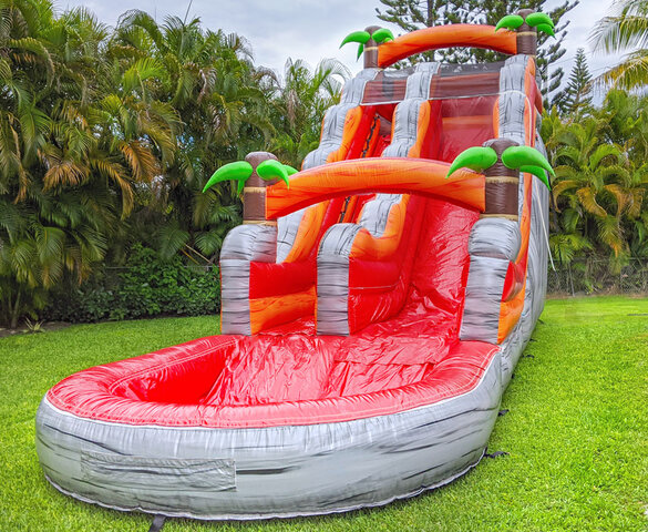 19ft Volcano Waterslide (S36)