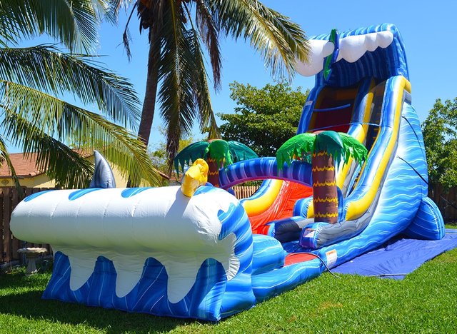 24ft Wild Waves Water Slide (S46)