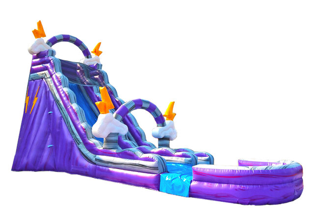 23ft Purple Lightning Waterslide (S45)