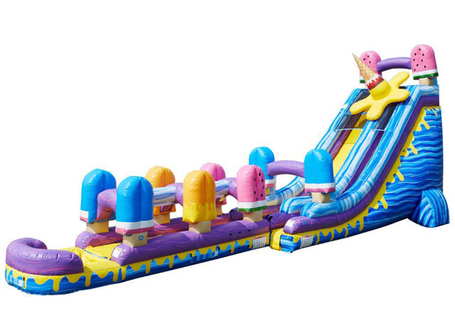 27ft Ice Cream Waterslide Combo (S55+S56)