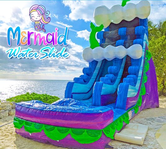 20ft Mermaid Waterslide (S38)