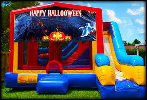 7in1 Spooky Halloween Bounce House