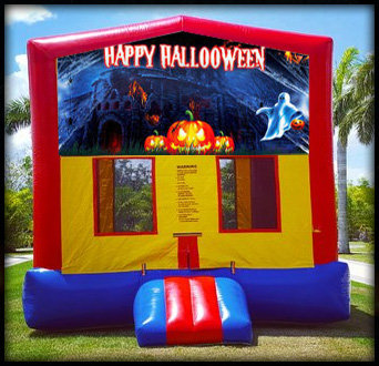 Spooky Halloween Bounce House