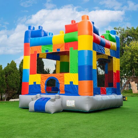 Blocks Party Bounce House