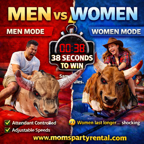 Mechanical Bull with Countdown Timer
